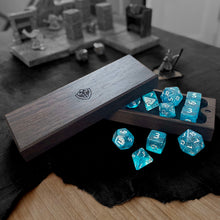 Load image into Gallery viewer, Wenge Magnetic Dice Box - Nomads Armory