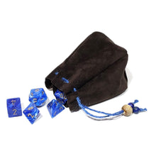 Load image into Gallery viewer, Genuine Suede Leather Pouches - Game Board Accessories

