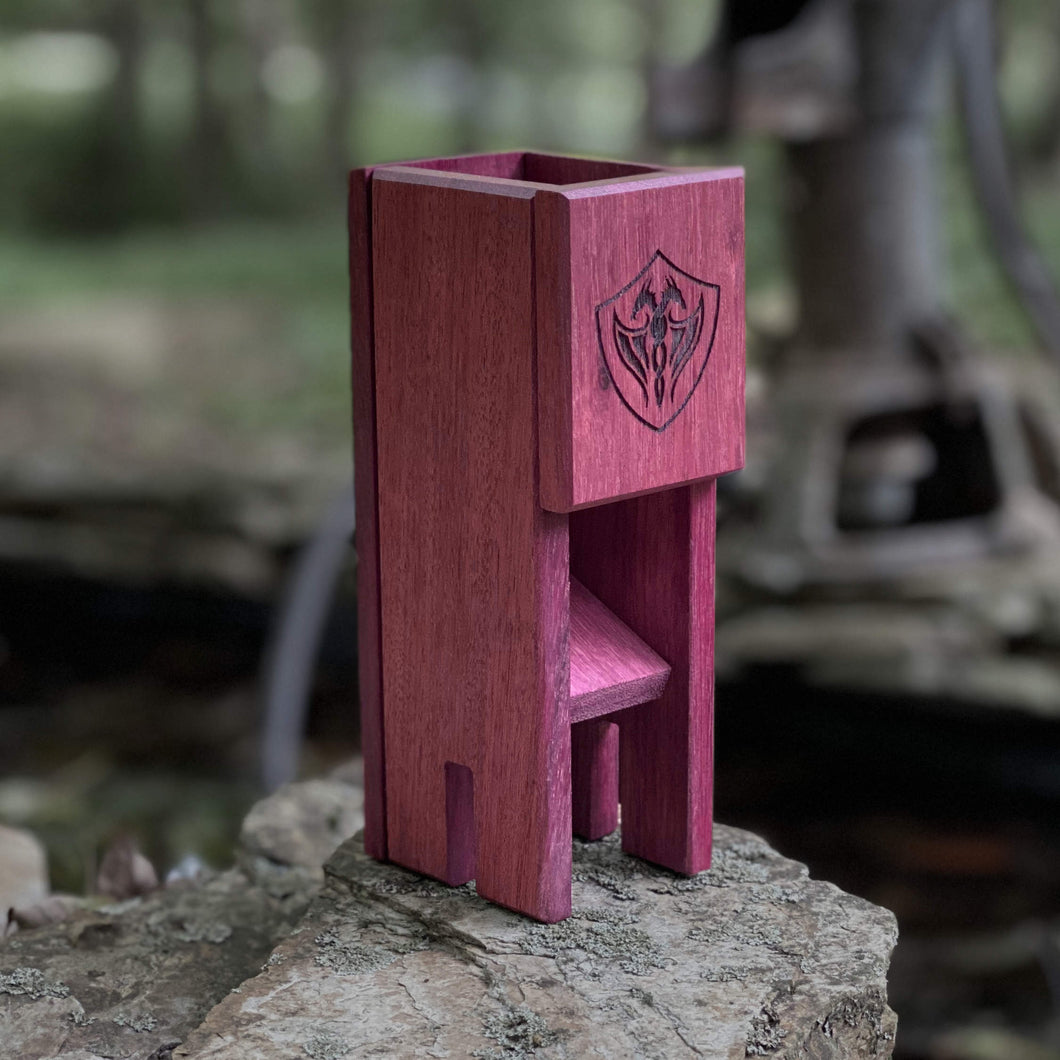 Amaranth Magnetic Dice Tower